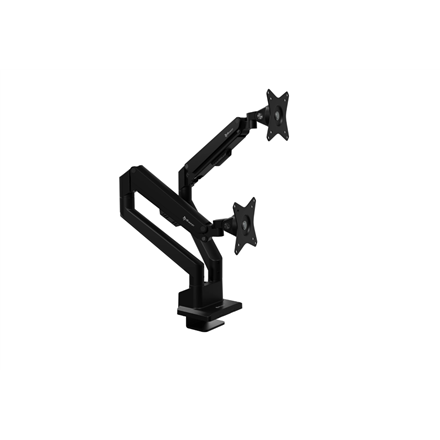 Arozzi Desk Mount | Neo Duo - Gas Spring Monitor Arm AZ-ALZARE-NEO-DUO-BK | Tilt