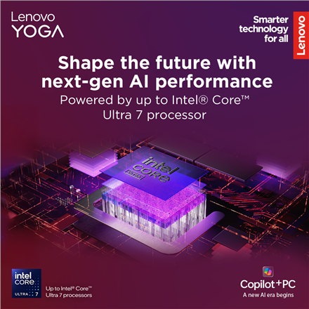 Lenovo Yoga AIO 32ILL10 31.5 UHD ULT7-258V/32GB/1TB/NVIDIA GF RTX 4050 6GB/WIN11 Pro/Nordic kbd/2Y W