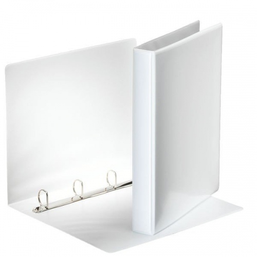 Binder Esselte Panorama, A4 / 86 mm, 4 rings, ø60mm, white