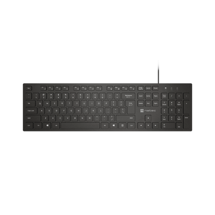 Natec Herring | Keyboard | Wired | US | Black | USB Type-A