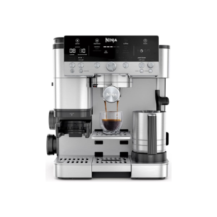 NINJA Espresso Coffee Maker | ES601EU Luxe Café Premier | Pump pressure 11 bar | Built-in milk froth
