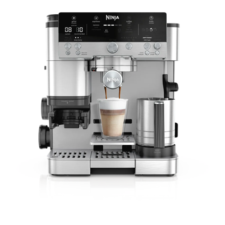 NINJA Espresso Coffee Maker | ES601EU Luxe Café Premier | Pump pressure 11 bar | Built-in milk froth