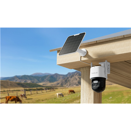 Reolink 4G LTE Dual-Lens Battery Security Camera | Trackmix Series G770 | PTZ | 8 MP | F2.8mm/F1.6