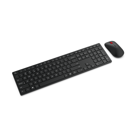 Lenovo Multi-Mode Pro Combo Keyboard and Mouse 6000-US Euro | Keyboard and Mouse Set | Wireless | Mo