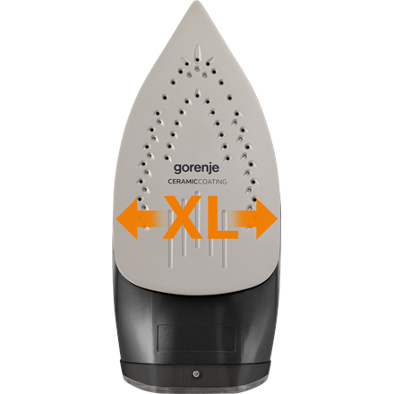 Gorenje SIH3200BKS | Steam Iron | 3200 W | Water tank capacity 420 ml | Continuous steam 40 g/min | 