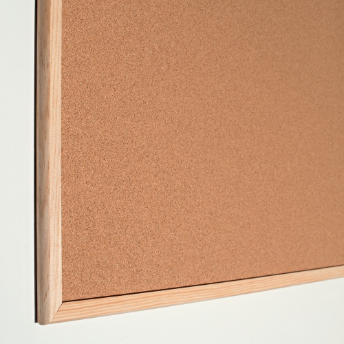 Esselte Pinboard Cork Standard wood frame 80 x 60 cm