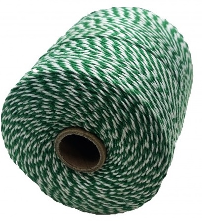 Notary threads, 35m, Green/White 1117-014