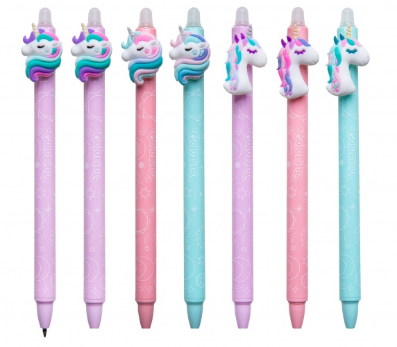 Retractable erasable pen Colorino Unicorn