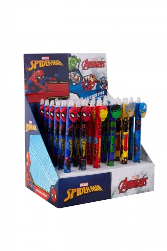 Retractable erasable pen Colorino Disney Avengers / Spiderman