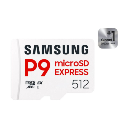 Samsung P9 Express | 512 GB | microSD | Flash memory class U3