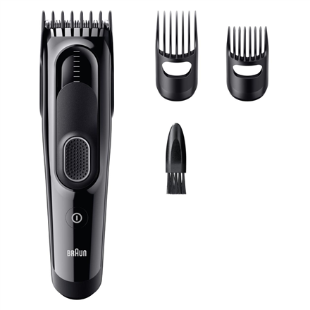 Braun Hair Clipper | HC5530 Series 5 | Cordless | Number of length steps 17 | Black