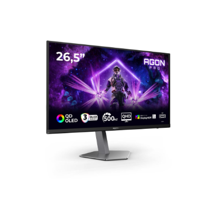 AOC | AG276QKD2 | 27 " | QD-OLED | QHD | 16:9 | 500 Hz | 0.03 ms | 2560 x 1440 pixels | 1000 cd/m² |