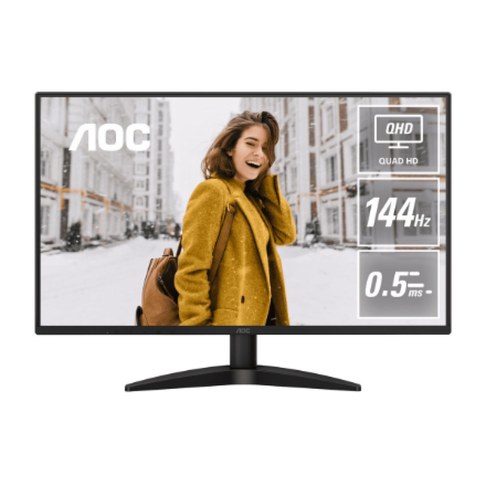AOC | Q27B36X | 27 " | IPS | QHD | 16:9 | 144 Hz | 4 ms | 2560 x 1440 pixels | 300 cd/m² | HDMI port
