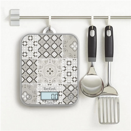 TEFAL Electronic Kitchen Scale | Optiss BC50D6V0 | Graduation 0.5/1 g | Display type LCD | Mozaic De