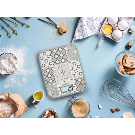 TEFAL Electronic Kitchen Scale | Optiss BC50D6V0 | Graduation 0.5/1 g | Display type LCD | Mozaic De