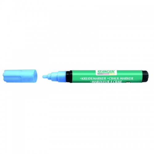 STANGER chalk MARKER, 3-5 mm, blue, 1 pcs. 620025-1