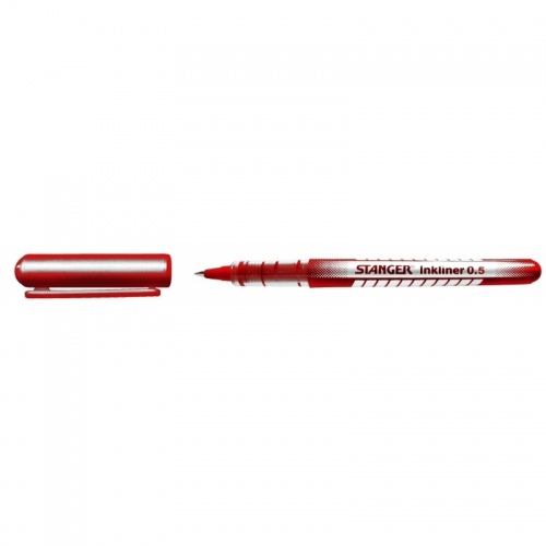 STANGER Rollerball Solid Inkliner 0.5 mm, red, 1 pcs. 7420003