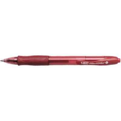 BIC gel pen Gel-ocity 0.7 mm, red,1 pcs.