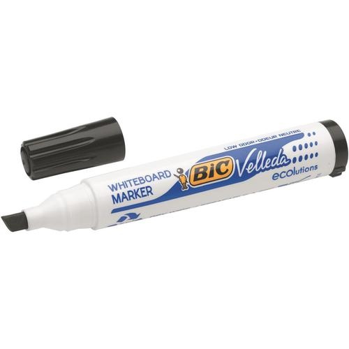 Whiteboard Marker BIC Velleda, 3.7-5.5 mm Chisel tip, black 1 pcs.