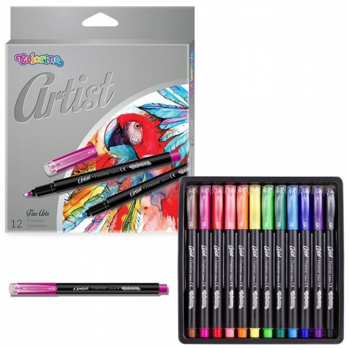Colorino Artist Fineliners 12 colours