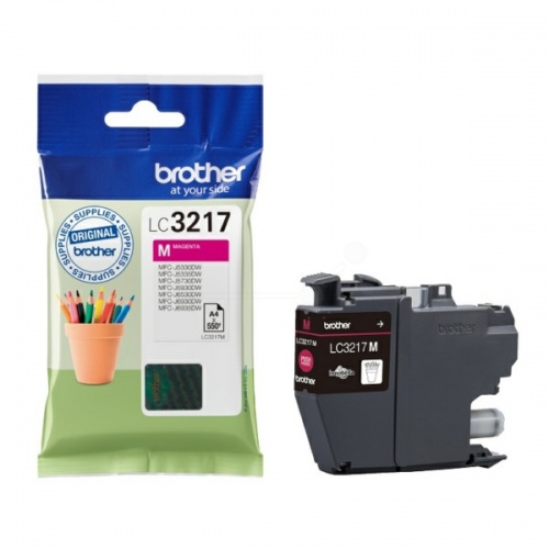 Brother LC3217 (LC3217M) Ink Cartridge, Magenta