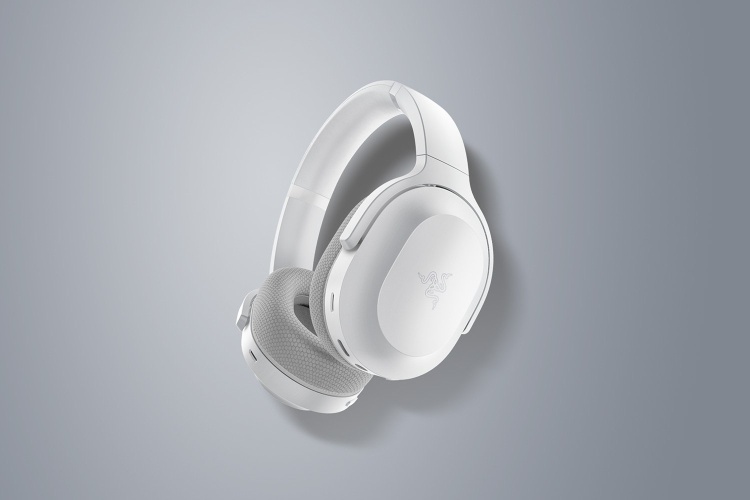 Razer Barracuda Wireless Gaming Headset, Bluetooth, Mercury White