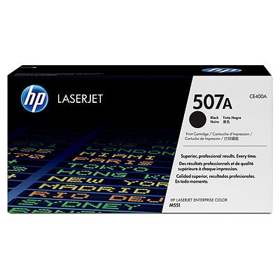 HP Cartridge No.507A Black (CE400A)