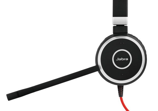 Jabra Evolve 40 MS Stereo Wired Headset, USB-C, Black