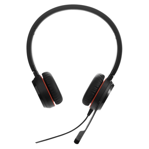 Jabra Evolve 20 SE UC Stereo Wired Headset, USB-A, Black