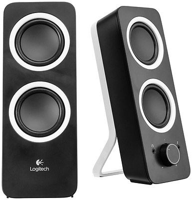 LOGITECH Z200 Speaker 2.0 Midnight Black