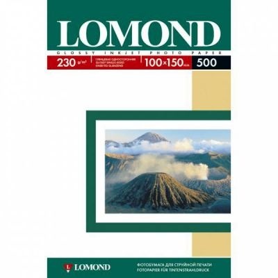 Lomond Photo Inkjet Paper Glossy 230 g/m2 10x15, 500 sheets