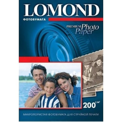 Lomond Premium Photo Paper Super Glossy 200 g/m2 10x15, 750 sheets, Bright