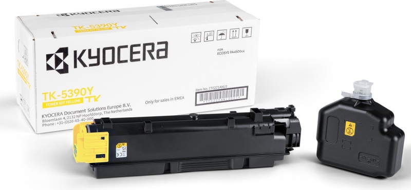 Kyocera TK-5390Y (1T02Z1ANL0) Toner Cartridge, Yellow