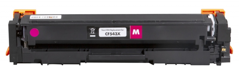 Compatible Static-Control HP Cartridge No.203X Magenta 2,5K (CF543X)/Canon CRG-054HM New chip