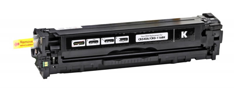 Compatible Static-Control Hewlett-Packard CB540A/CE320A/CF210X/CRG716, Black, 2400 p. IP Safe