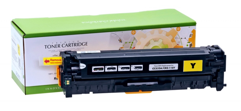 Compatible Static-Control Hewlett-Packard CC532A Yellow IP Safe