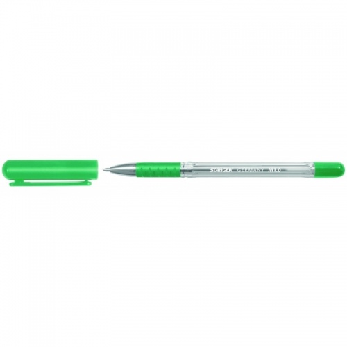 STANGER Ball Point Pens 1.0 Softgrip, green, 1 pcs. 18000300004
