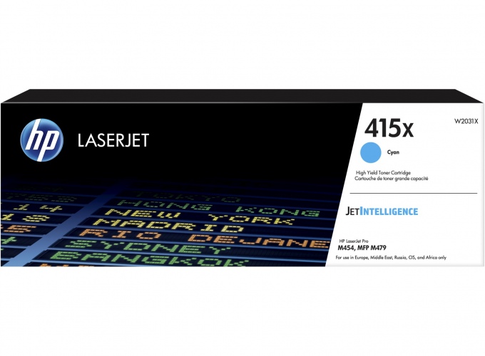 HP toner cartridge cyan (W2031X, 415X)