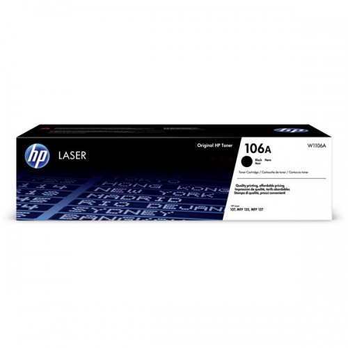 HP toner cartridge black (W1106A, 106A)