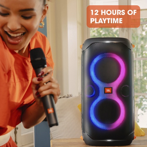 JBL PartyBox 110 Portable Party Speaker, Wireless, Bluetooth, Black