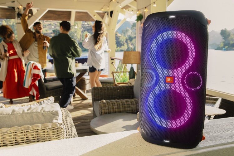 JBL PartyBox 110 Portable Party Speaker, Wireless, Bluetooth, Black