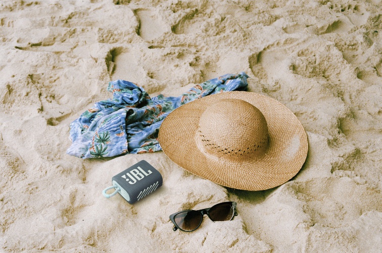 JBL Go 3 Portable Speaker, Wireless, Bluetooth, Squad (Camouflage)