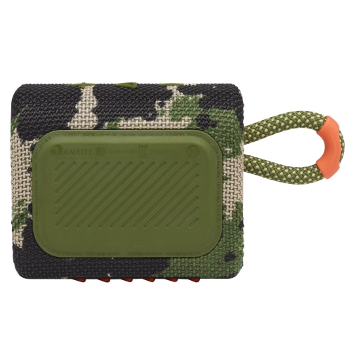 JBL Go 3 Portable Speaker, Wireless, Bluetooth, Squad (Camouflage)