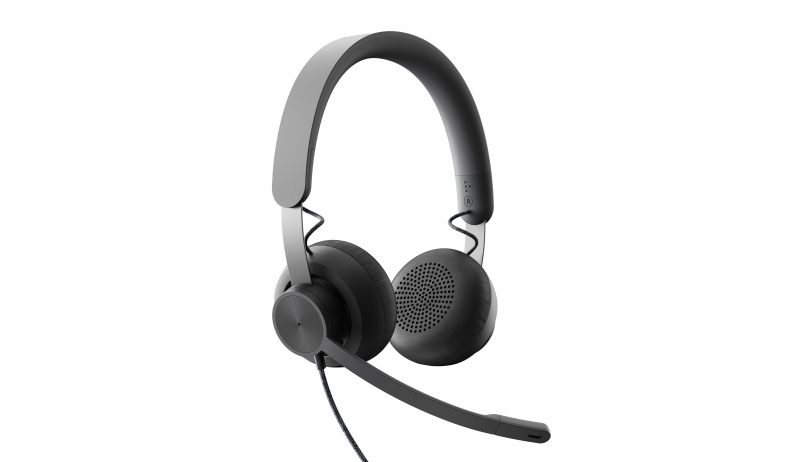 Logitech Zone Wired UC Headset, Dark grey