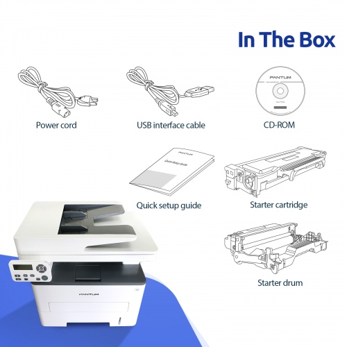 Printer Pantum M7100DW, Monochrome, Laser, Multifunctional, A4