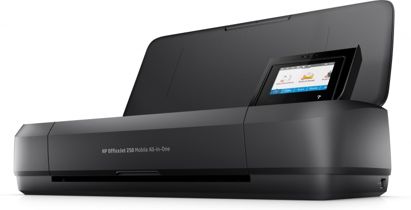 HP OfficeJet 250 Mobile All-in-One Spausdintuvas rašalinis Colour MFP A4 10 ppm USB Wi-Fi Bluetooth