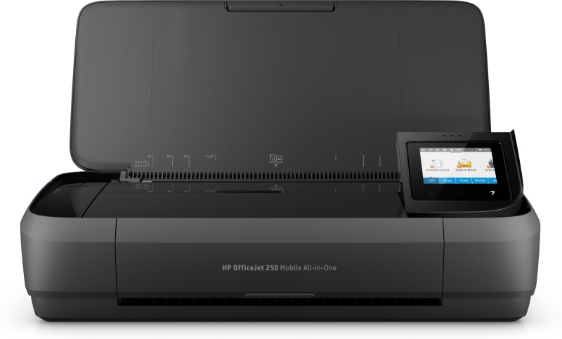 HP OfficeJet 250 Mobile All-in-One Spausdintuvas rašalinis Colour MFP A4 10 ppm USB Wi-Fi Bluetooth