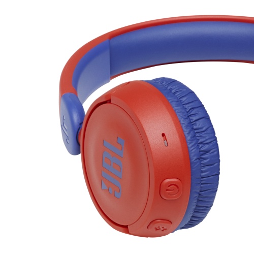 JBL JR 310BT Kids Wireless on-ear Headphones, Bluetooth, Red