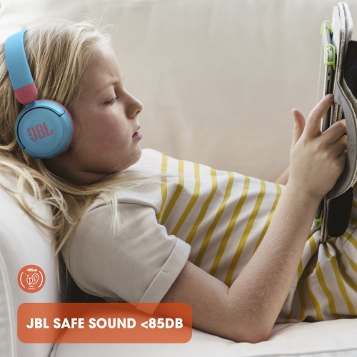 JBL JR 310BT Kids Wireless on-ear Headphones, Bluetooth, Red