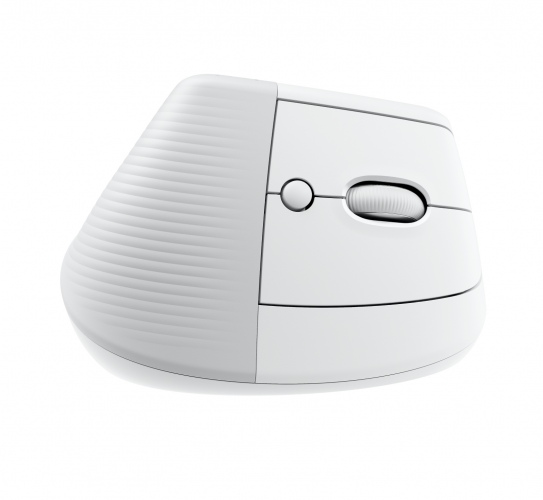 Wireless ergonomic mouse Logitech Lift, White